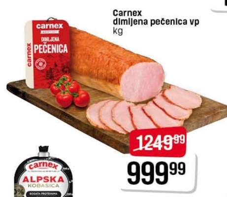 Carnex dimljena pečenica vp