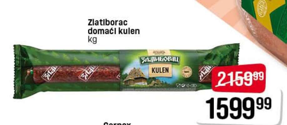 Zlatiborac domaći kulen