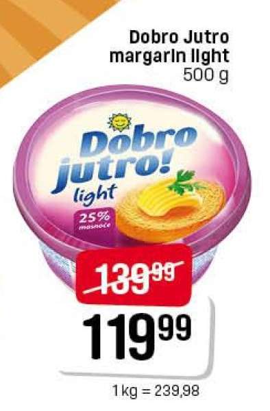 Dobro jutro Margarín Light