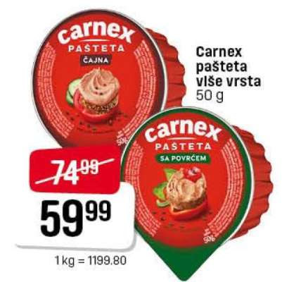 CARNEX PAŠTETA