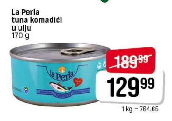 La Perla Tuna komadići u ulju
