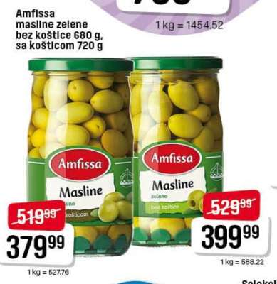 Amfissa masline zelene
