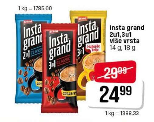 Insta grand 2u1, 3u1