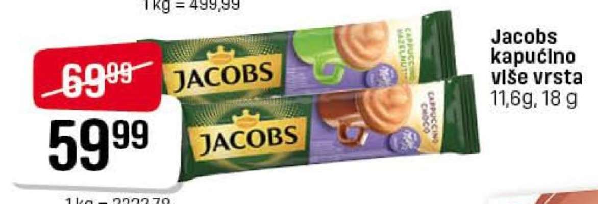Jacobs kapucino više vrsta