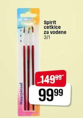 Spirit četkice za vodene