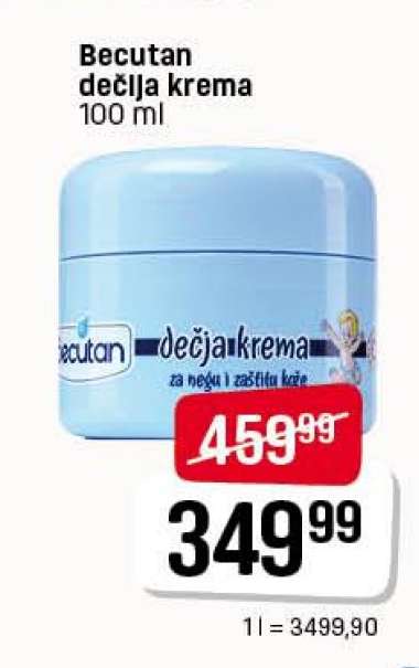 Becutan dečija krema 100 ml