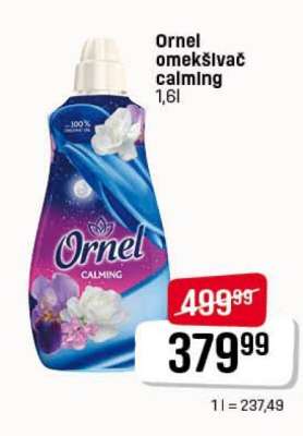 Ornel omekšivač calming 1,6l