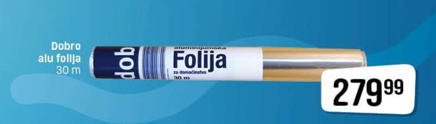 Dobro alu folija 30 m
