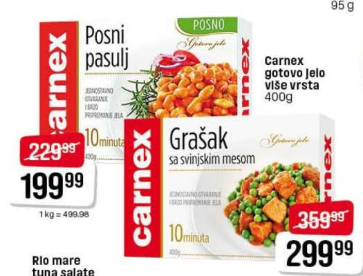 Carnex Posni pasulj