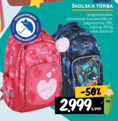 ŠKOLSKA TORBA