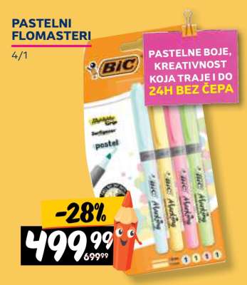 PASTELNI FLOMASTERI