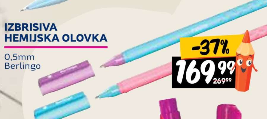 IZBRISIVA HEMIJSKA OLOVKA