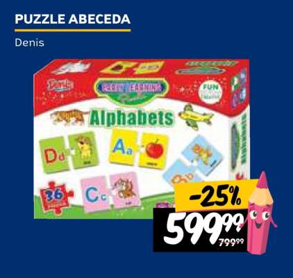 PUZZLE ABECEDA
