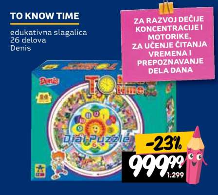 TO KNOW TIME