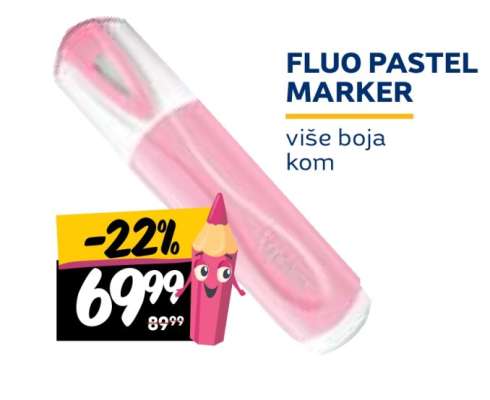 FLUO PASTEL MARKER