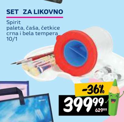 SET ZA LIKOVNO