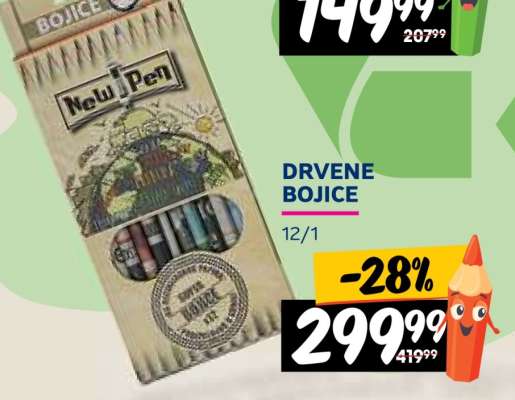 DRVENE BOJICE