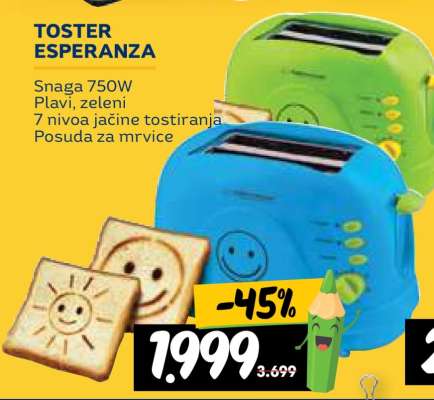 TOSTER ESPERANZA
