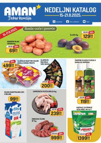 Aman katalog - 15.08.2025 - 21.08.2025.