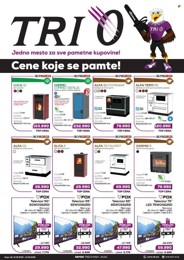 Tri O katalog - 15.08.2025 - 14.09.2025.