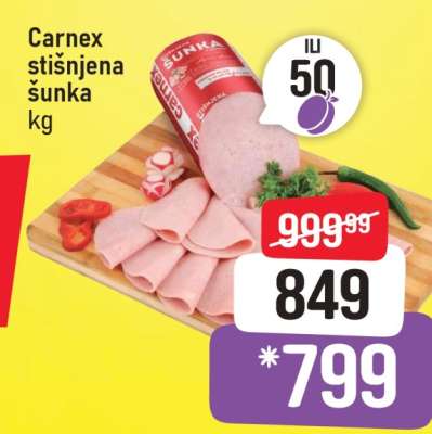 Carnex stisnjena šunka