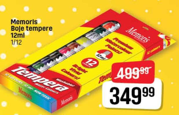 Memoris Boje tempere 12ml