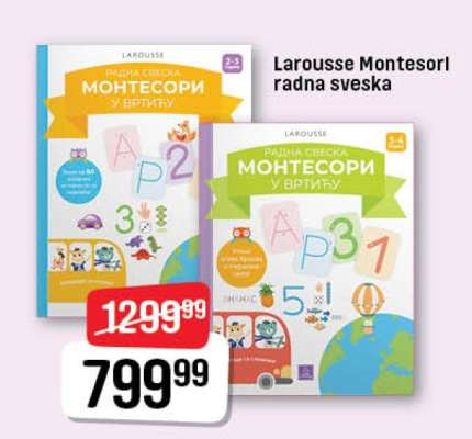 Larousse Montessori radna sveska