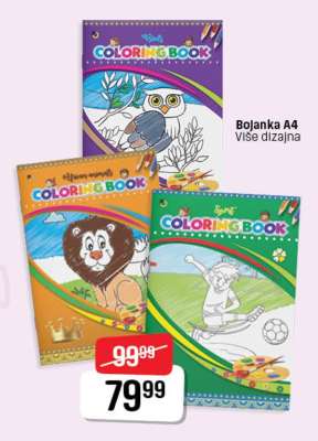 Bojanka A4