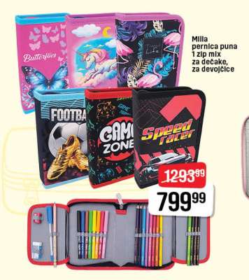 Milla pernica puna 1 zip mix