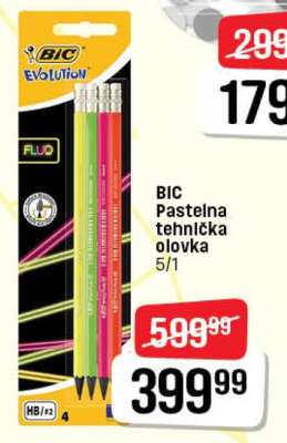 BIC Pastelna tehnička olovka 5/1