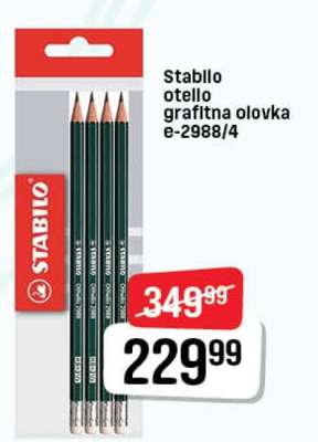 Stabilo otello grafitna olovka e-2988/4