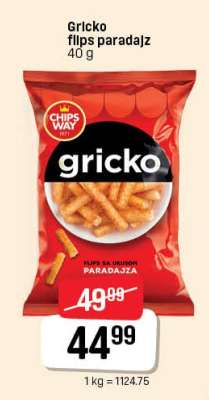 Gricko flips paradajz