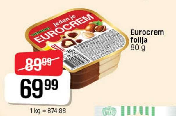 Eurocrem folija