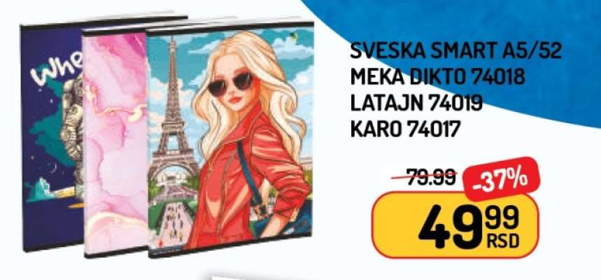 Sveska smart A5/52