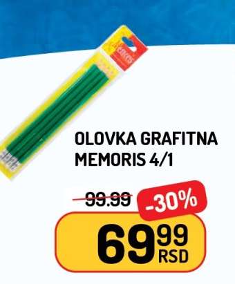 Olovka Grafitna Memoris 4/1