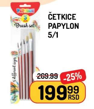 Četkice Papylon 5/1