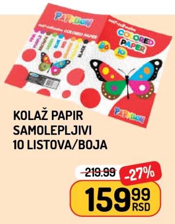 KOLAŽ PAPIR SAMOLEPLJIVI