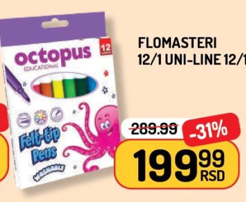 FLOMASTERI 12/1 UNI-LINE 12/1