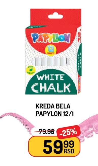 Kreda Bela Papylon 12/1