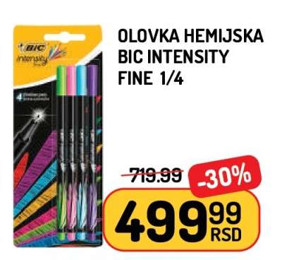 Olovka hemijska BIC Intensity Fine 1/4