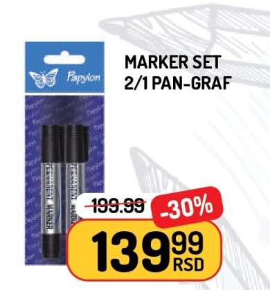 MARKER SET 2/1 PAN-GRAF