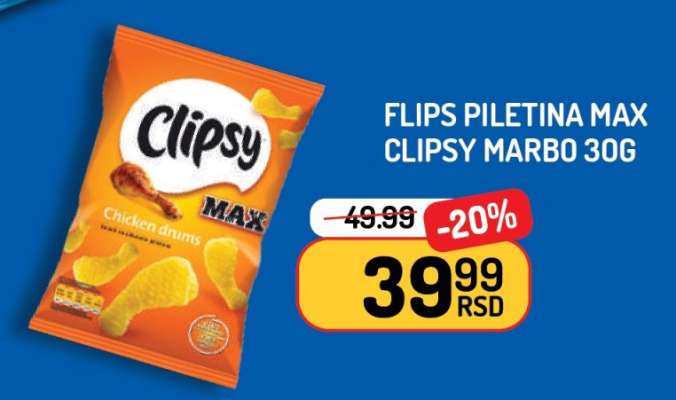 Flips Piletina Max Clipsy Marbo 30g