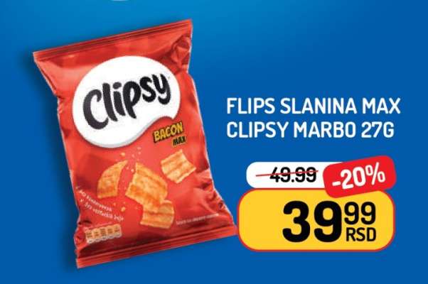Flips Slanina Max Clipsy Marbo 27g