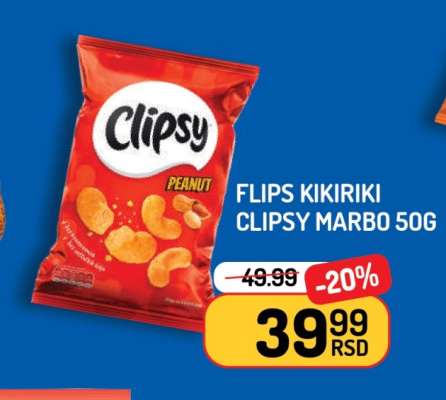 Flips Kikiriki Clipsy Marbo 50g