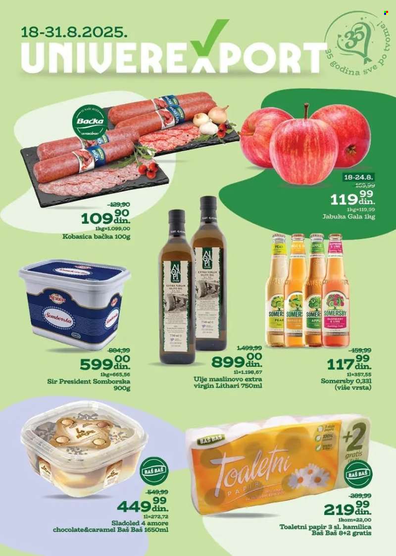 Univerexport katalog - 18.08.2025 - 31.08.2025.