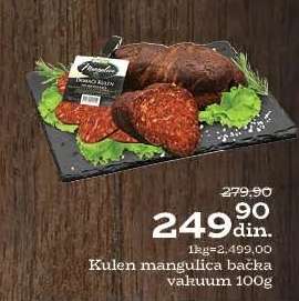 Kulen mangulica bačka vakuum 100g