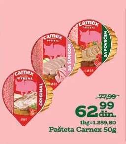 Pašteta Carnex 50g