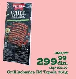 Grill kobasica IM Topola 360g