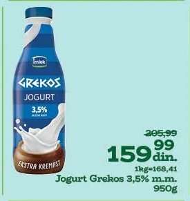 Jogurt Grekos 3,5% m.m.