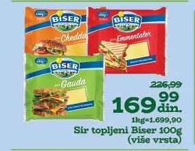 Sir topljeni Biser 100g